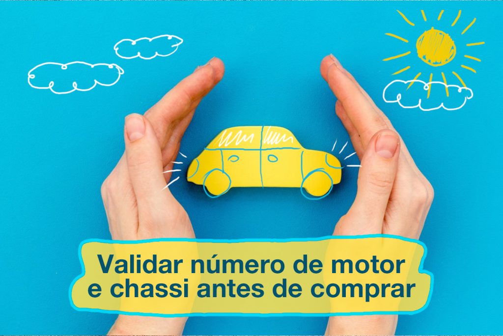 Consultar número de motor e chassi antes de comprar