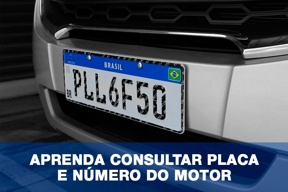 Aprenda Consultar Placa e Número de motor