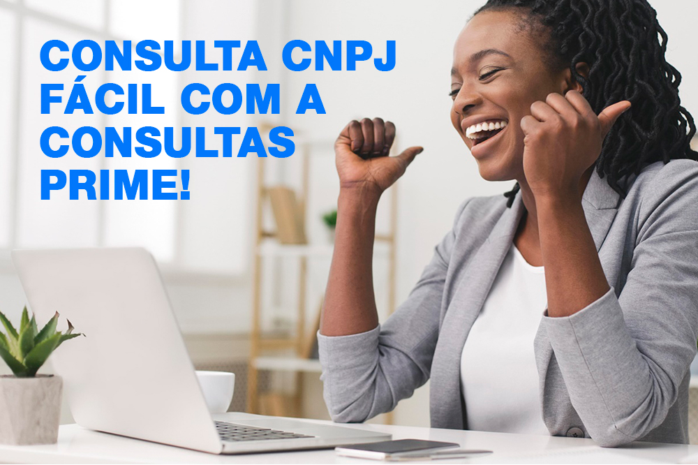 Consulta cnpj fácil com a Consultas Prime