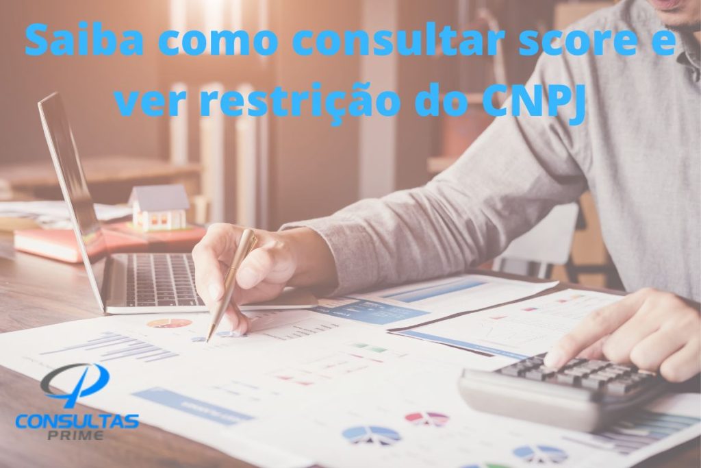 Veja como consultar Score e ver Restrição CNPJ