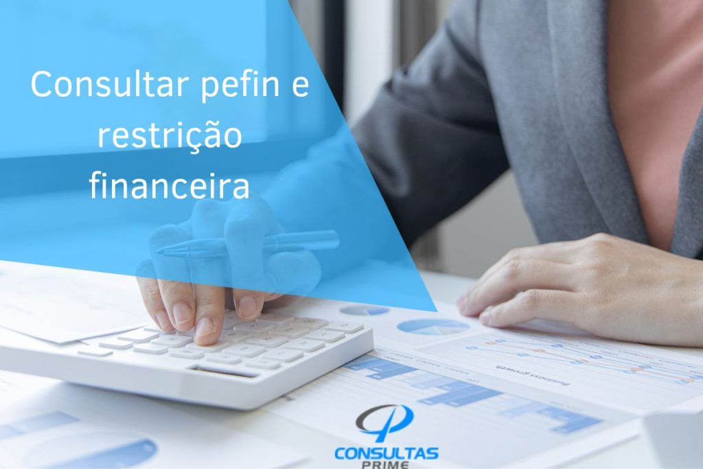 Consultar pefin com restrição financeira