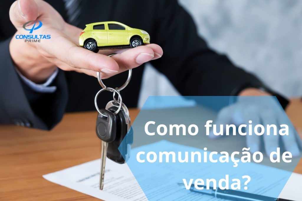 comunicação de venda